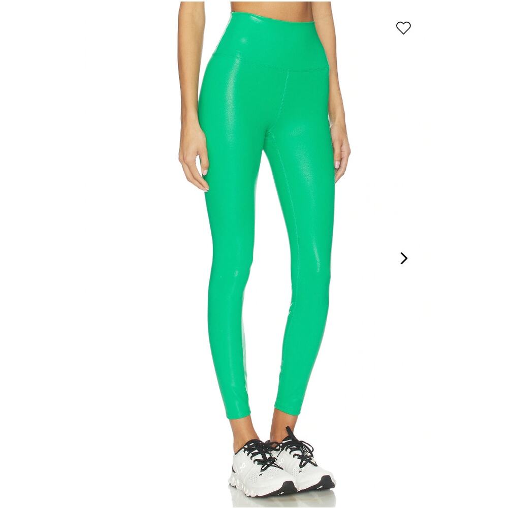 Beach Riot Piper Leggings in Green. Size Small